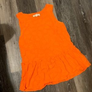 Michael Kors Peplum Blouse Size P/M. Like new